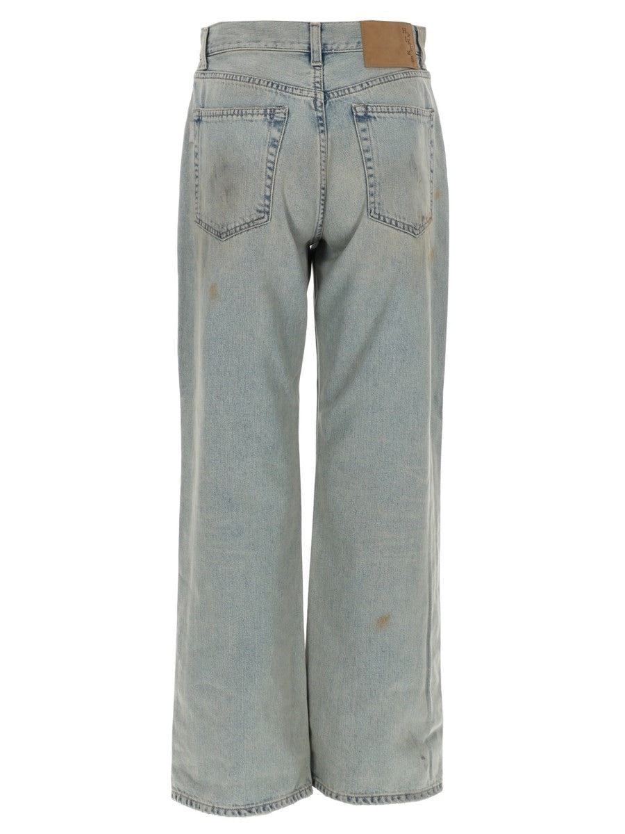 Haikure Women's Jeans Korea Blue