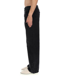 Ami Paris Men's Jeans Large Fit Black