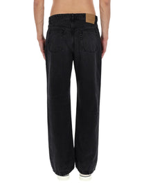 Ami Paris Men's Jeans Large Fit Black