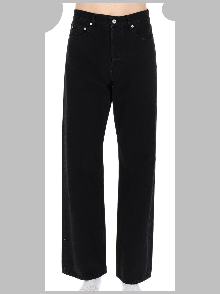 JACQUEMUS Men's Jeans LE DE Nimes Droit Black