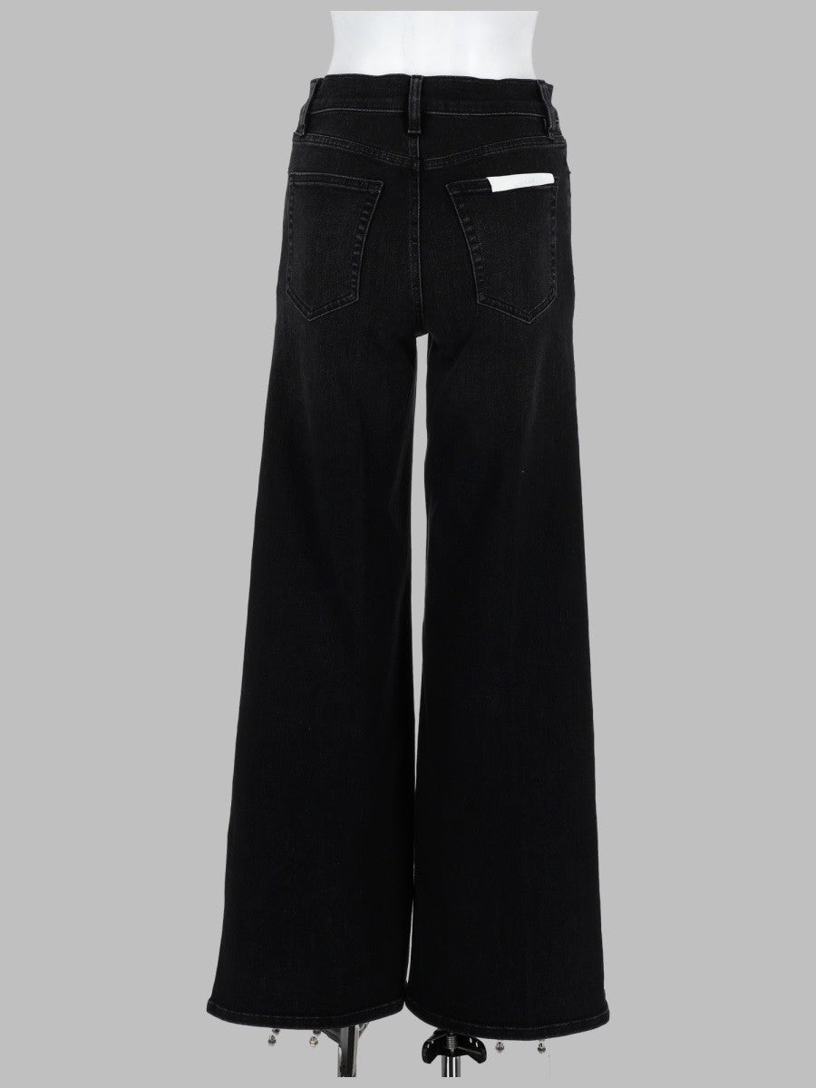 Frame Women's Jeans LE Slim Palazzo Black