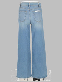Frame Women's Jeans LE Slim Palazzo Blue