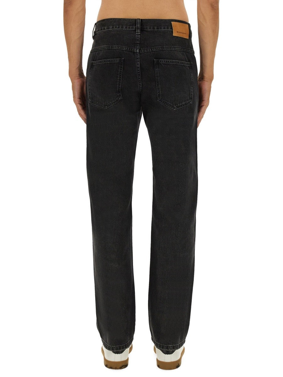 ISABEL MARANT Men's Jeans Lewys Black