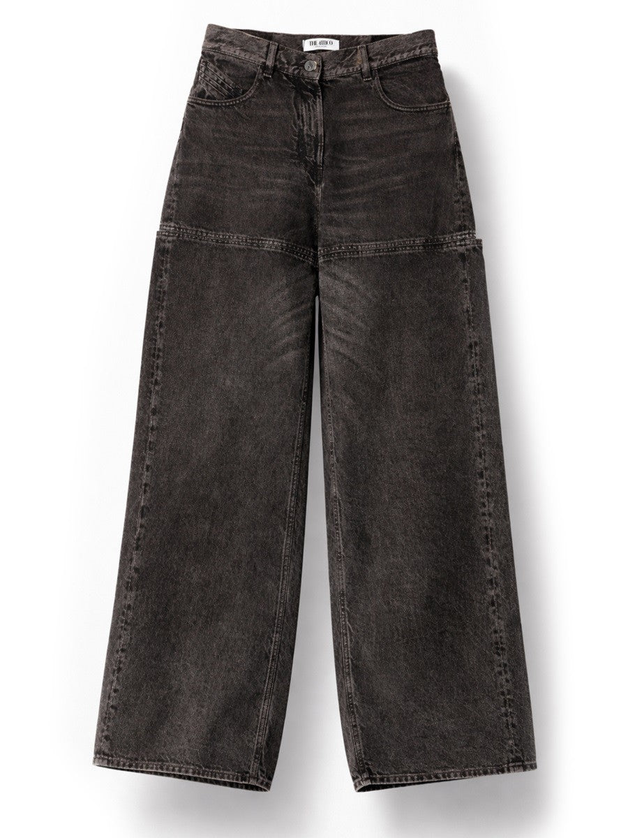 The Attico Women's Jeans Long Black