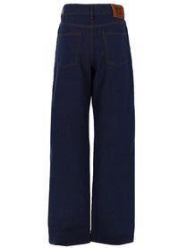 Fendi Women's Jeans Lunghi in Denim Blue