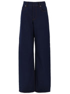 Fendi Women's Jeans Lunghi in Denim Blue