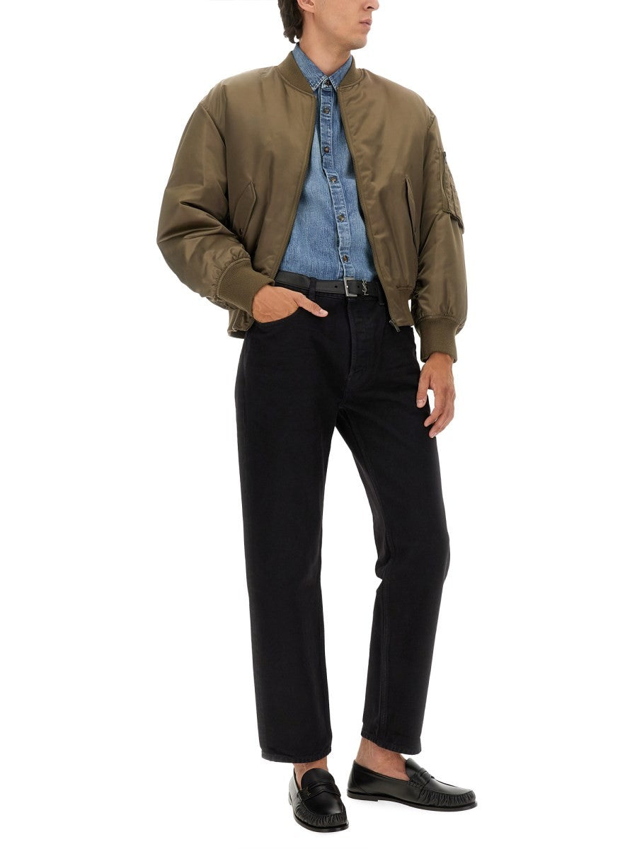 Saint Laurent Men's Jeans Mick Black, view 2