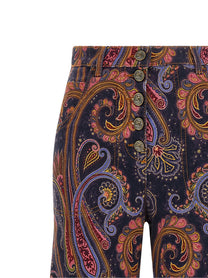 ETRO Jeans Paisley Gold