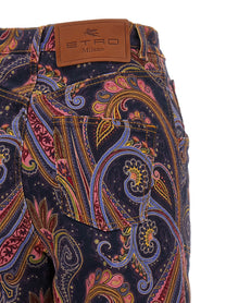 ETRO Jeans Paisley Gold