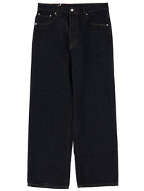 Dries Van Noten Men's Jeans Pine Blue