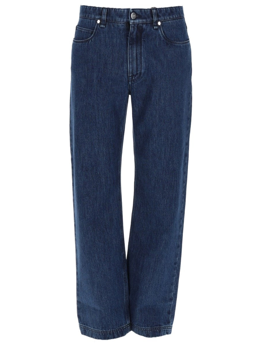 Fendi Men's Jeans Regular Fit Blue