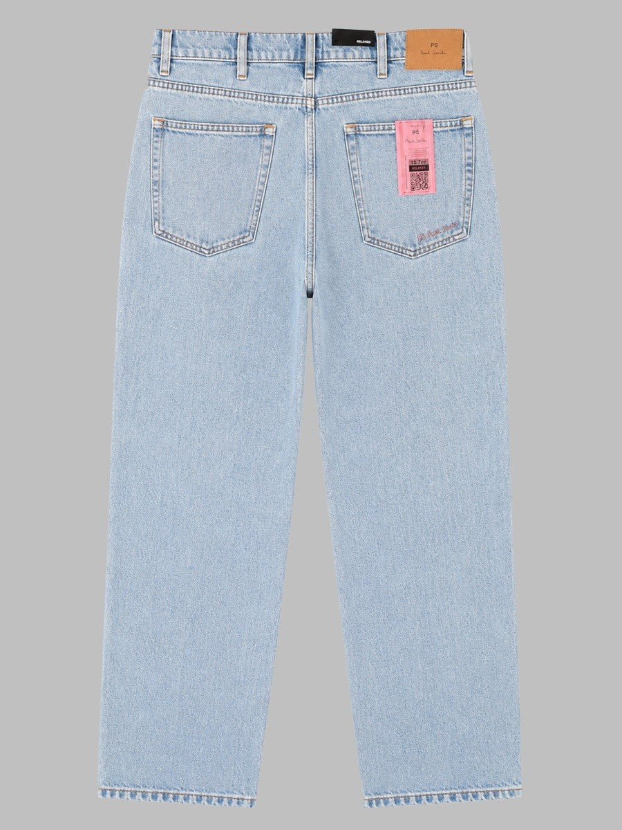 Ps By Paul Smith Men's Jeans Relaxed Fit in Denim Blue