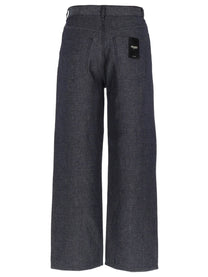 Fendi Men's Jeans Relaxed Fit Blue
