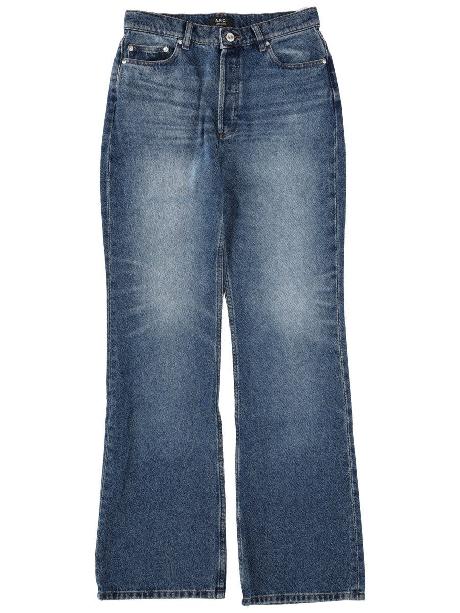A.P.C Women's Jeans Romy Blue