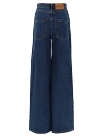 Max Mara Women's Jeans Sarong Dritto Blue