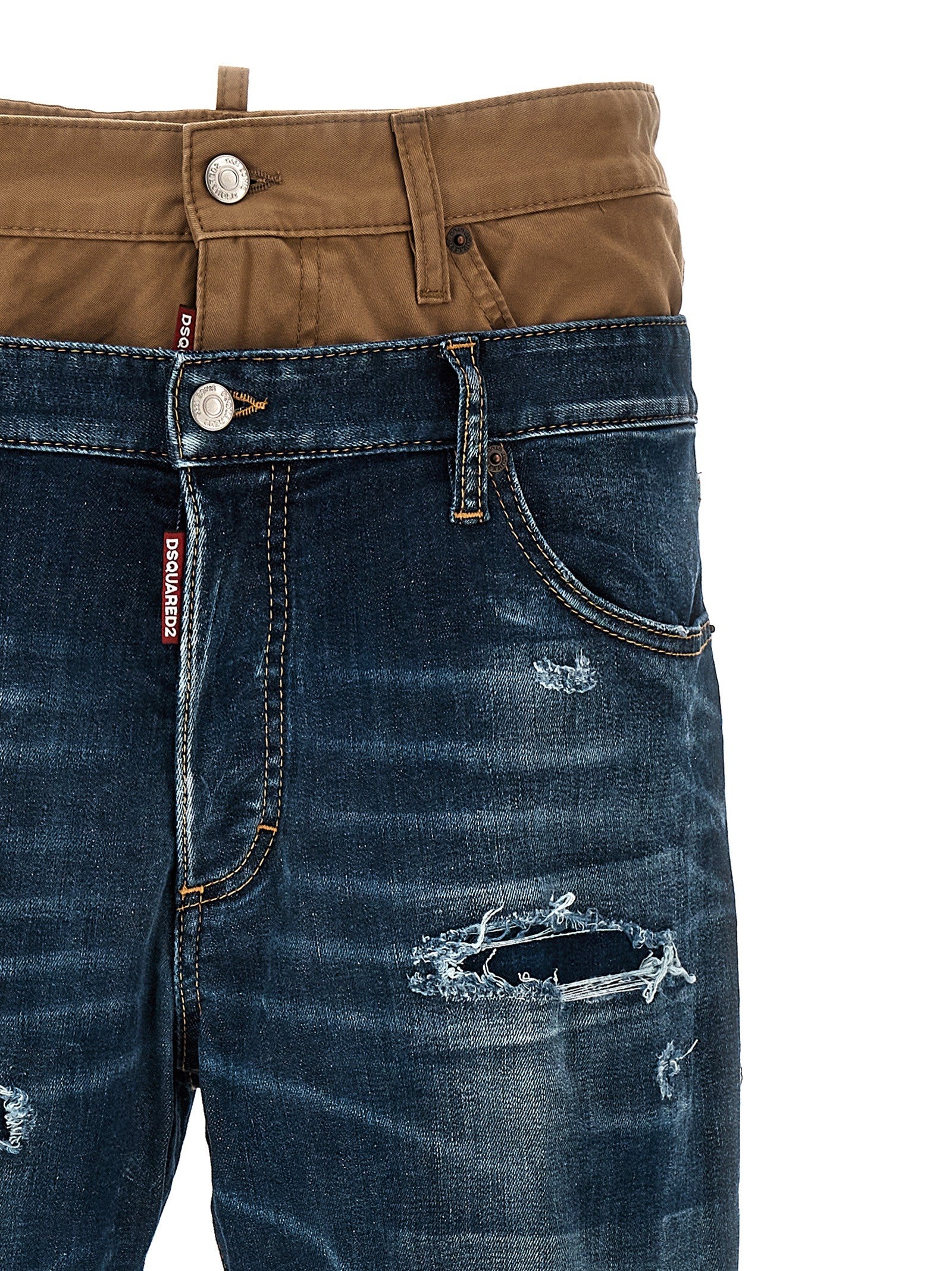 Dsquared2 Jeans Skinny Twin Pack Blue