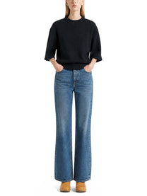 Bottega Veneta Women's Jeans Svasato Lavaggio Medio Blue