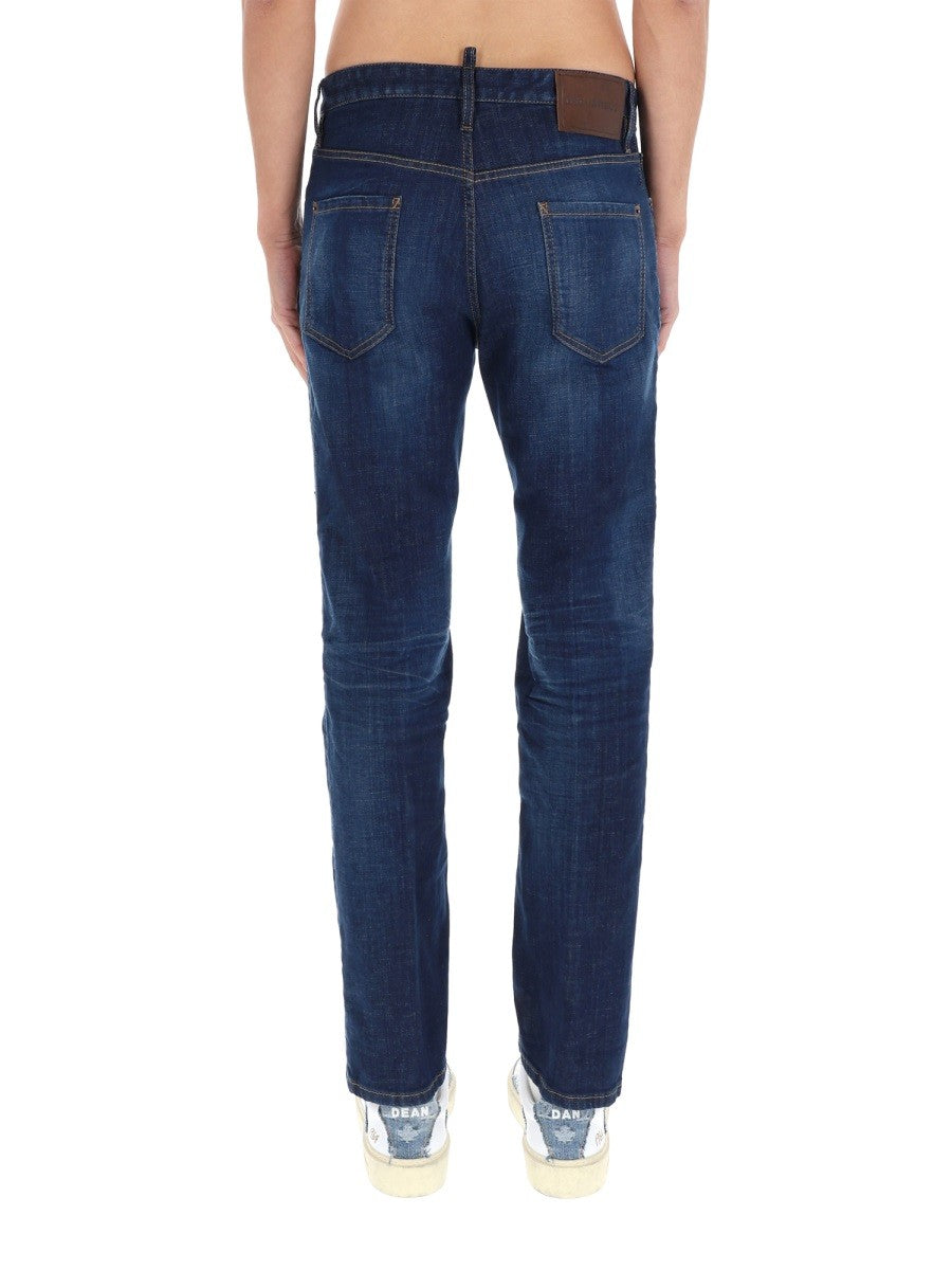 Dsquared2 Men's Jeans Teddy Blue, view 5