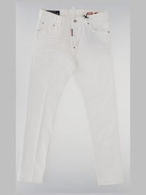 Dsquared2 Men's Jeans Teddy White