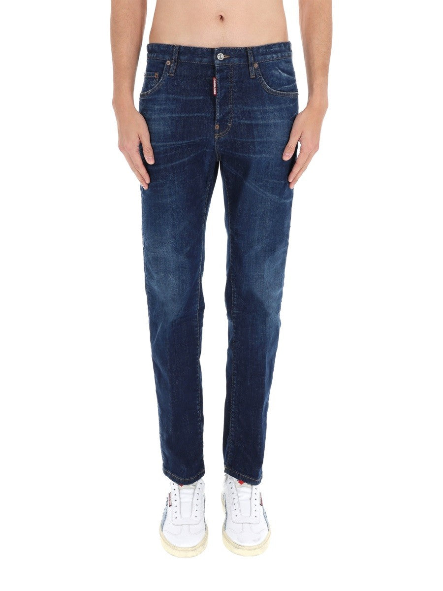 Dsquared2 Men's Jeans Teddy Blue, view 6