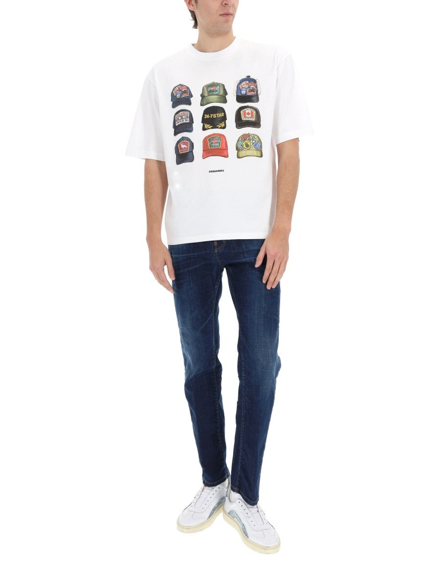 Dsquared2 Men's Jeans Teddy Blue, view 2