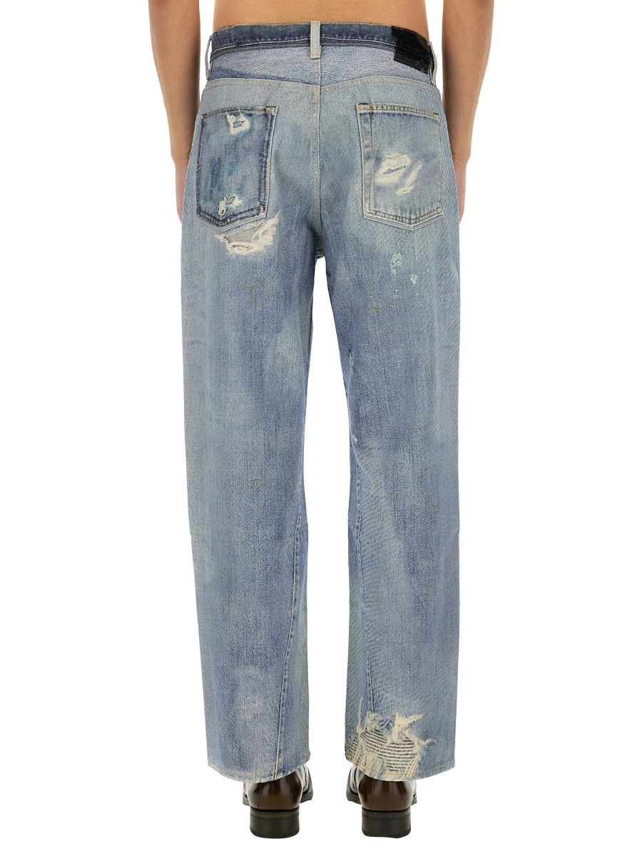 Our Legacy Men's Jeans Third Cut Blue