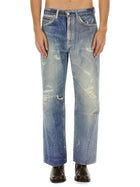 Our Legacy Men's Jeans Third Cut Blue, view 2