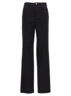 ROTATE Birger Christensen Jeans Twill High Rise Black
