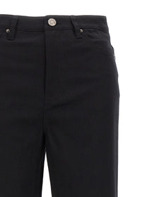 ROTATE Birger Christensen Jeans Twill High Rise Black, view 3