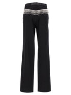 ROTATE Birger Christensen Jeans Twill High Rise Black, view 2