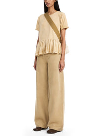 Uma Wang Women's Jeans Wde Leg Beige