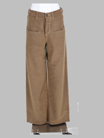 Uma Wang Women's Jeans Wde Leg Beige