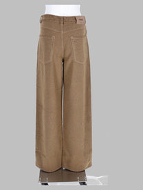 Uma Wang Women's Jeans Wde Leg Beige