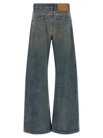 MM6 Maison Margiela Jeans Wide Leg Blue