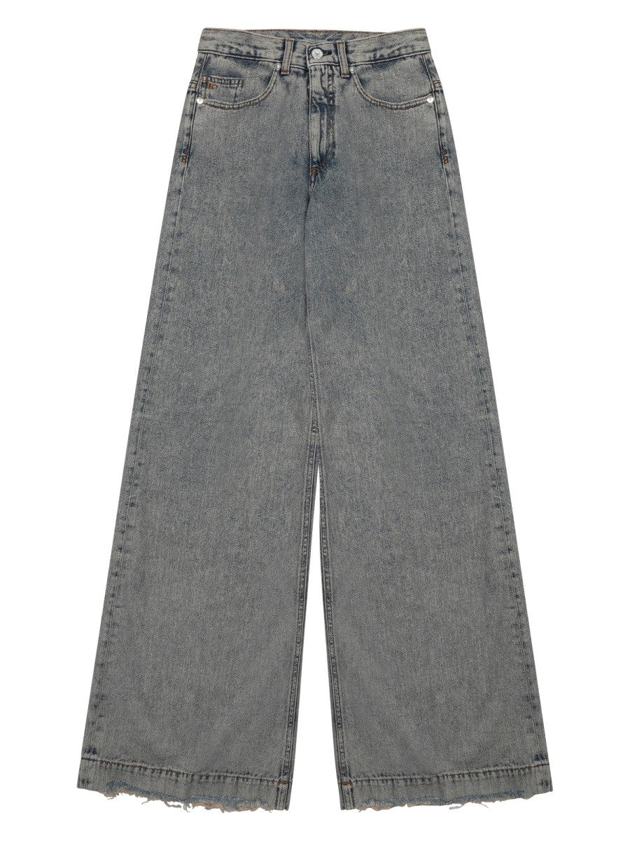 Nine:Inthe:Morning Women's Jeans Wide Leg Blue