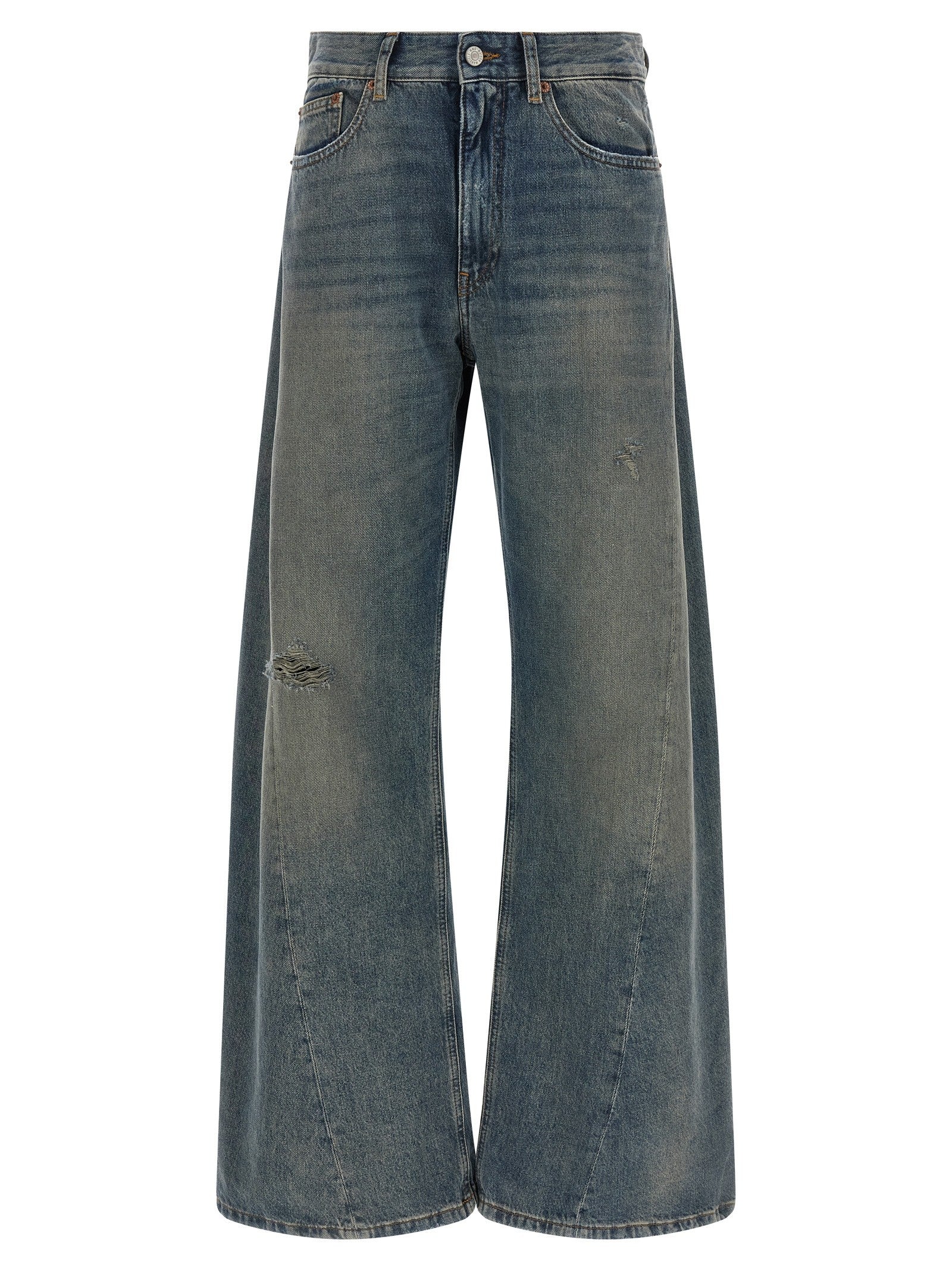 MM6 Maison Margiela Jeans Wide Leg Blue