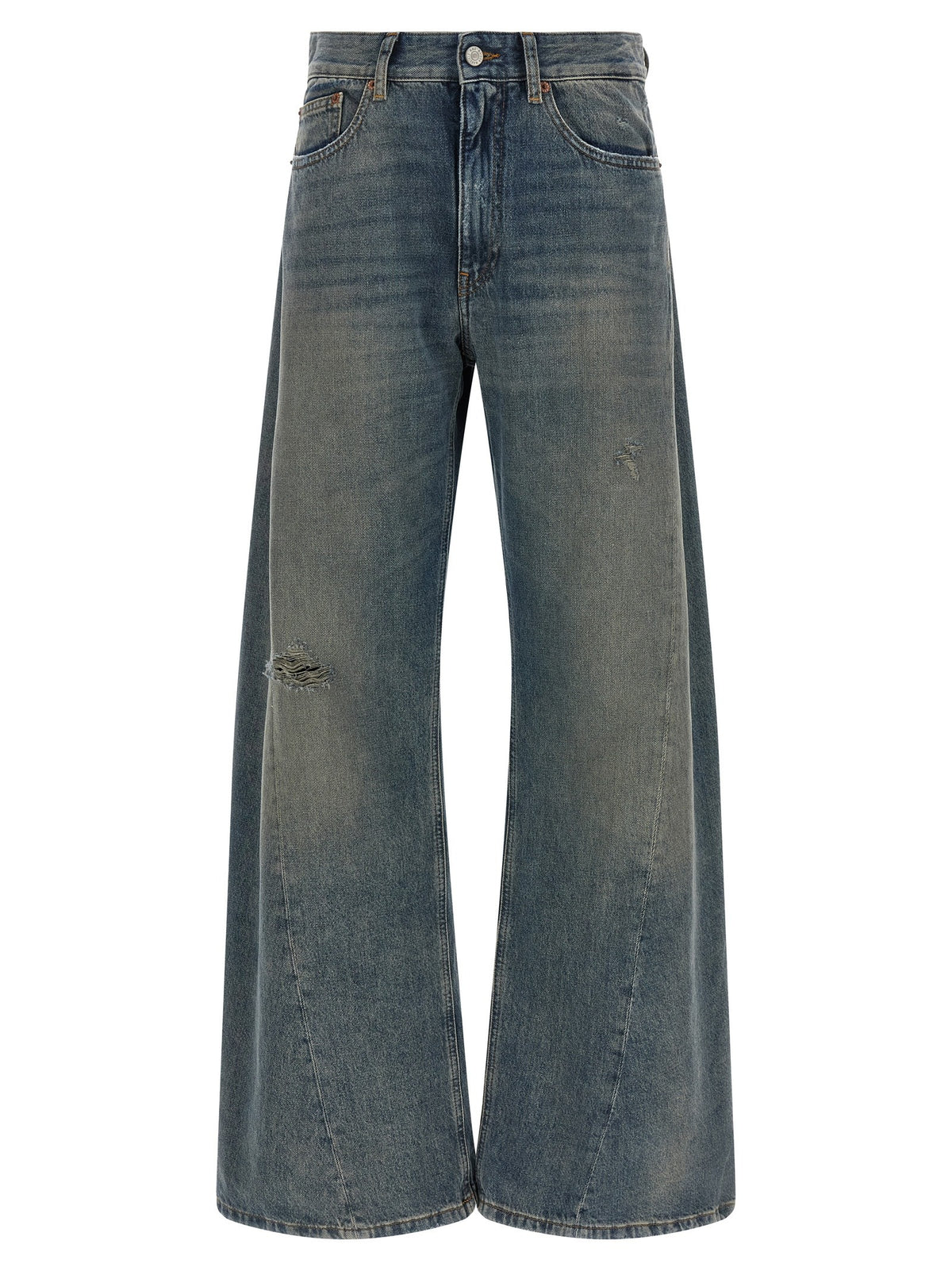 MM6 Maison Margiela Jeans Wide Leg Blue