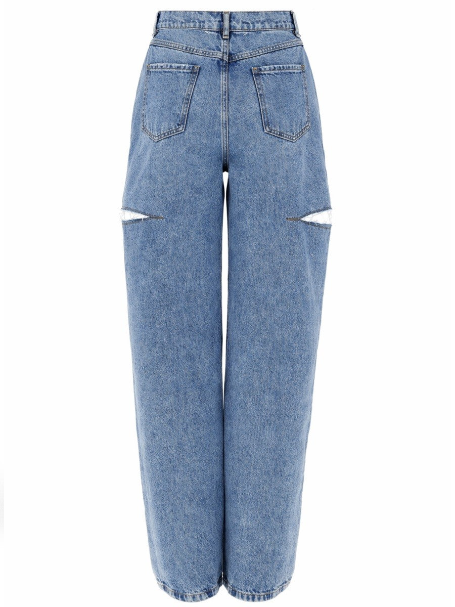 Maison Margiela Women's Jeans Blue
