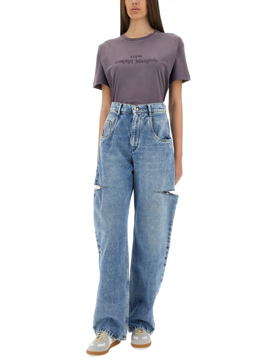 Maison Margiela Women's Jeans Blue