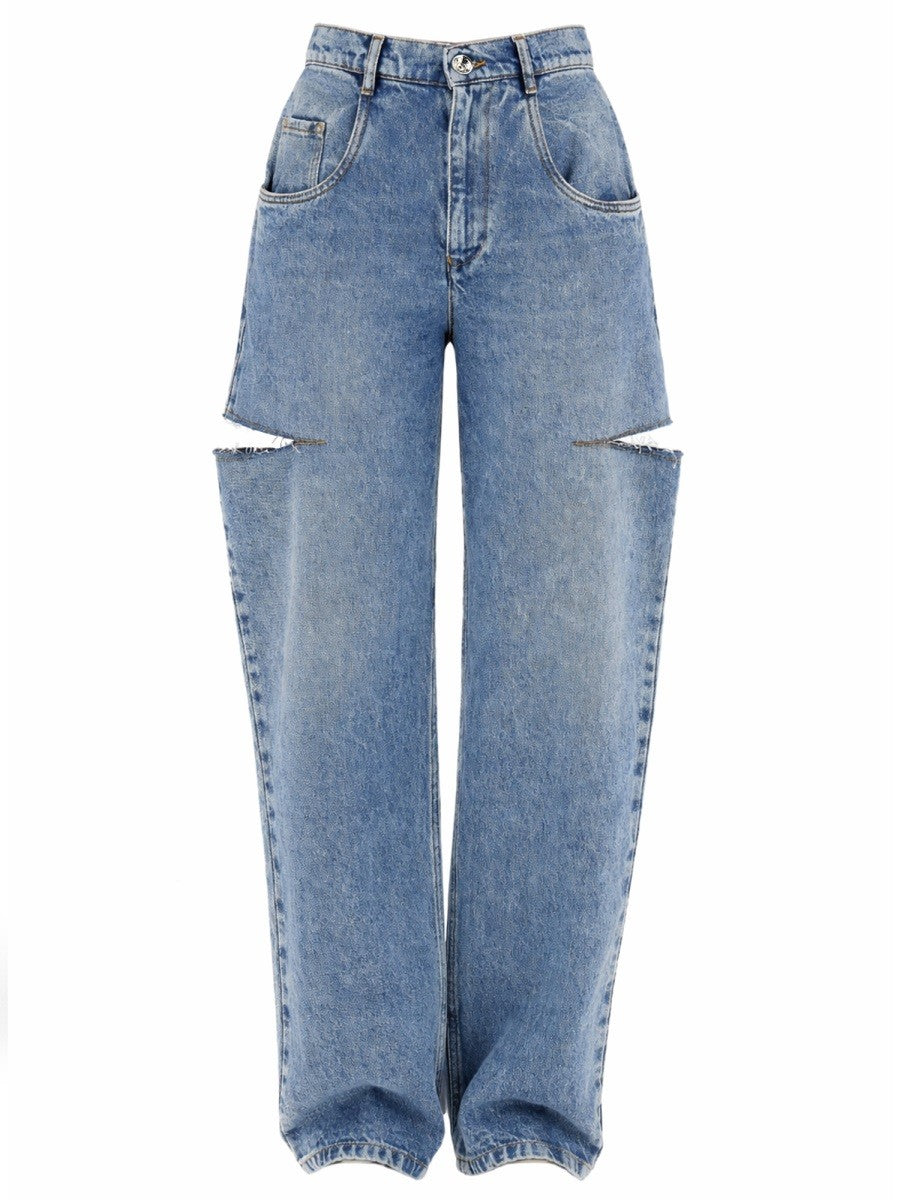 Maison Margiela Women's Jeans Blue
