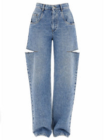 Maison Margiela Women's Jeans Blue