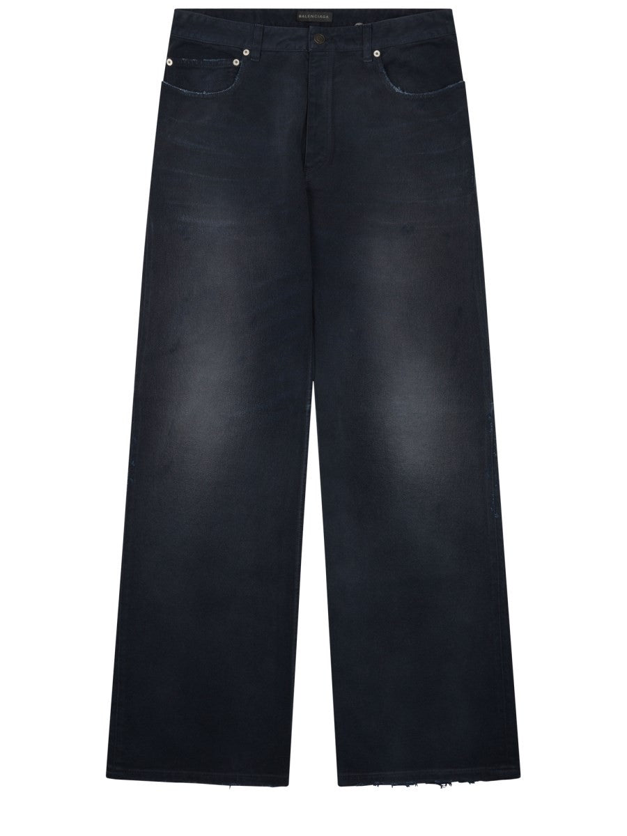 Balenciaga Men's Jeans Blue