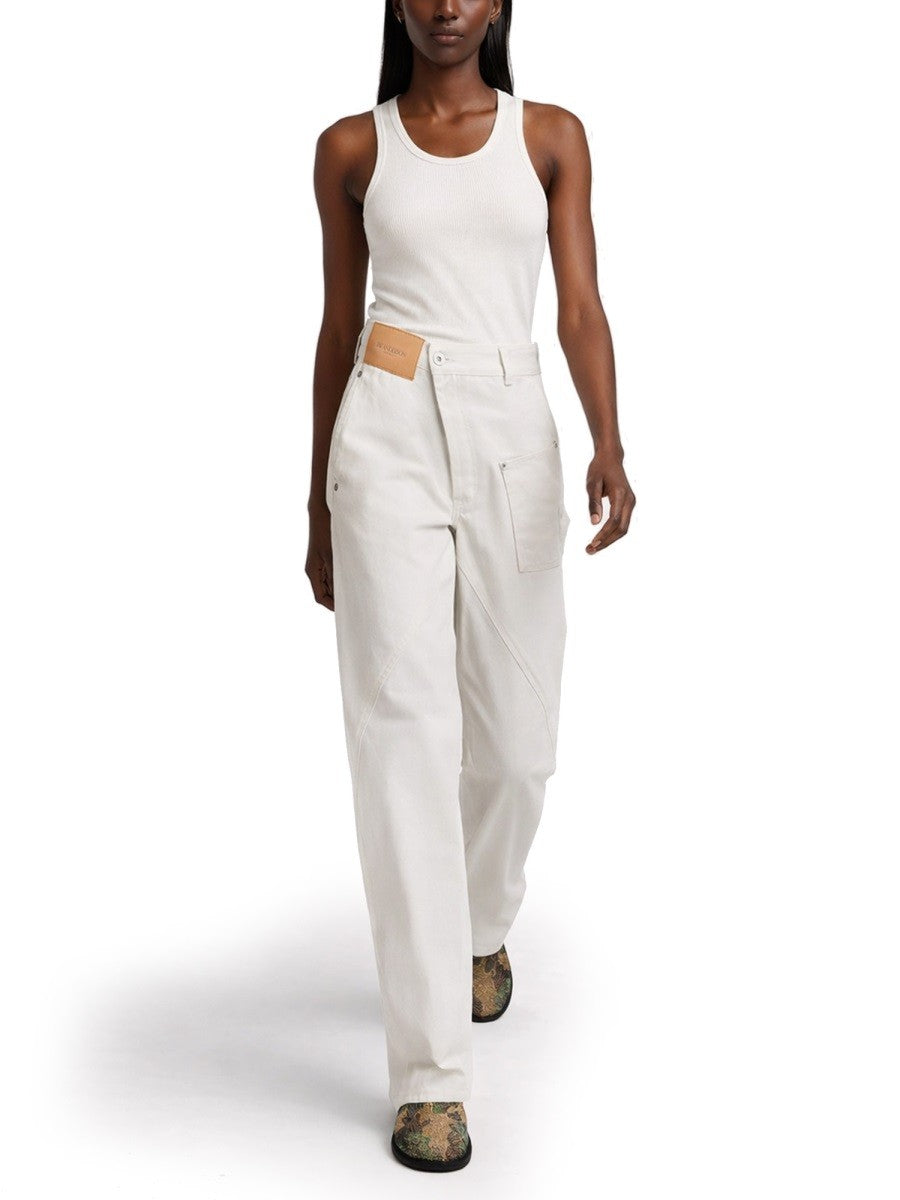 JW Anderson Women's Jeans White