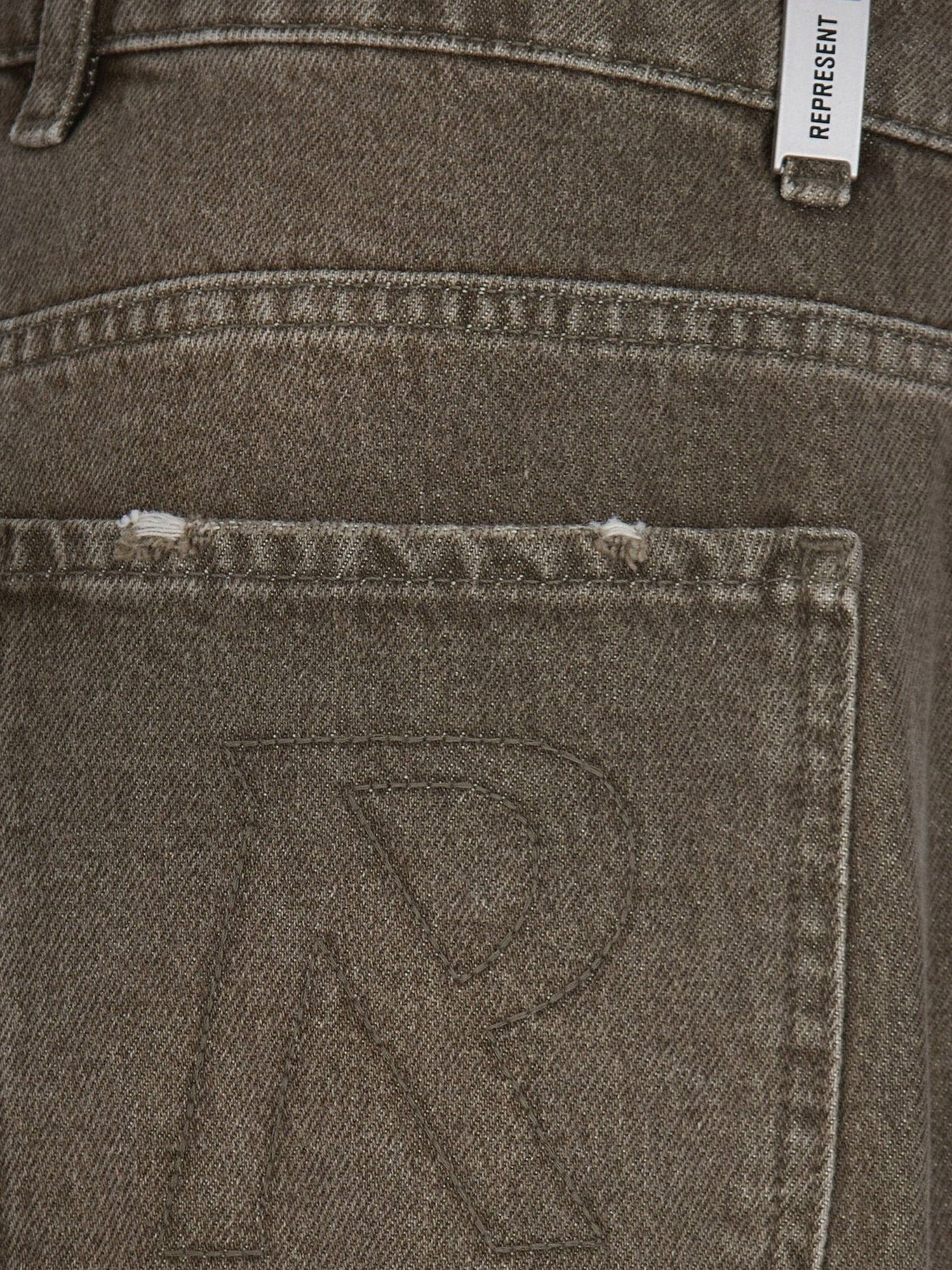 Represent Men's Jeans Green Represent