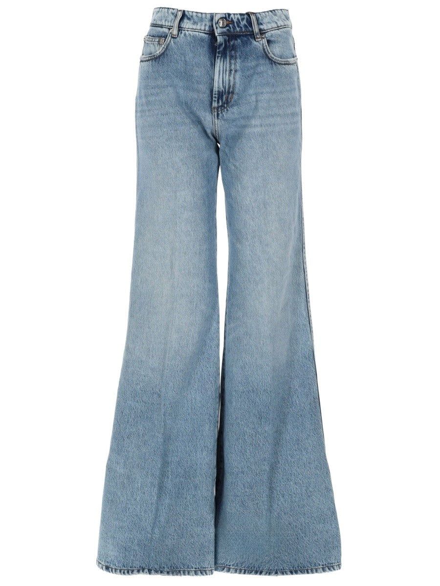 Sportmax Women's Jeans Zero Blue