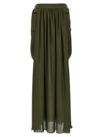 Max Mara Jedy Skirt Green