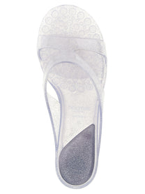 Jimmy Choo Jelly Drop Sandals Silver