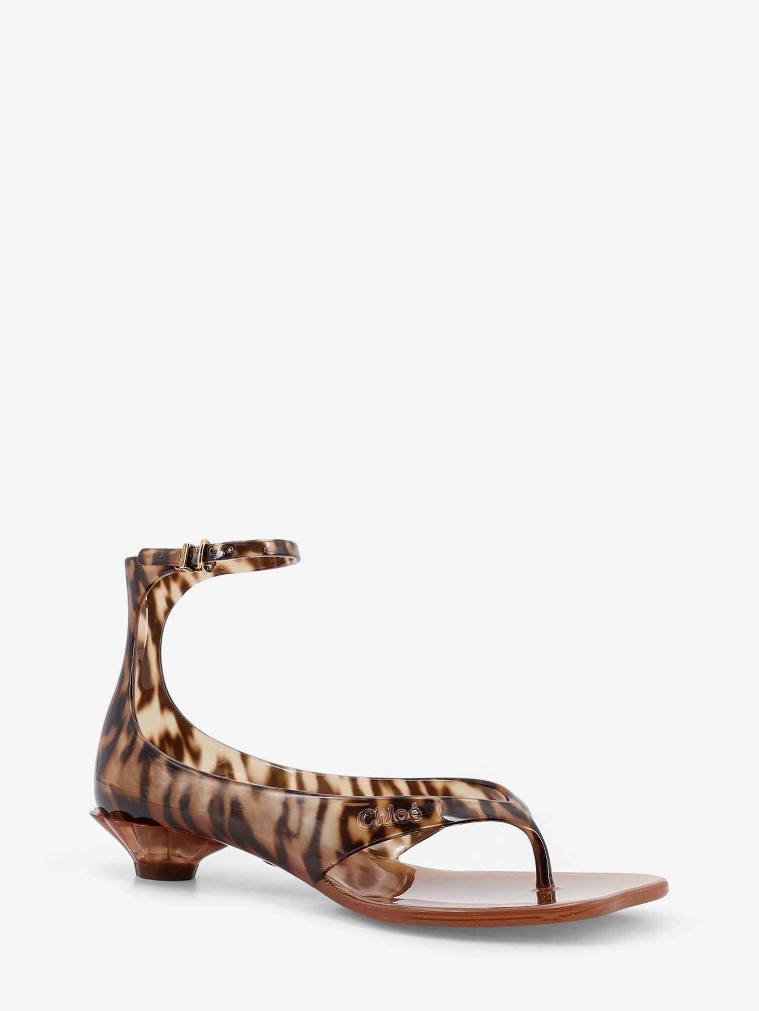 Chloé Women's Jelly Tpu Sandals Black