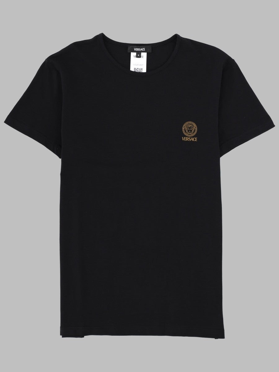 Versace Men's Jellyfish Underwear Shirt Black