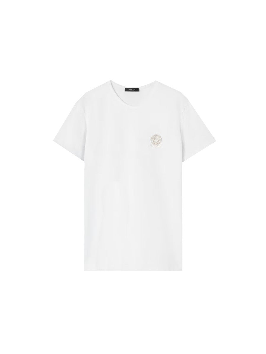 Versace Men's Jellyfish Underwear Shirt White